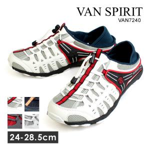 VANSPIRIT ヴァンスピリット 2WAY カジュアル スニーカー サンダル キングサイズ 靴 ...