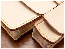 全て手縫い 強靱な縫製技術