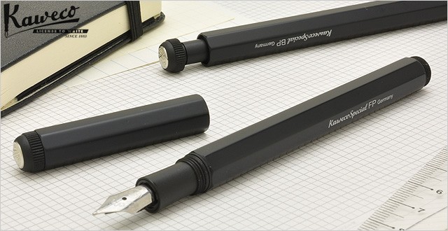 Kaweco（カヴェコ） カヴェコスペシャル 万年筆 名入れ ブラック PS-FP
