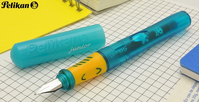 Pelikan（ペリカン） 万年筆 ペリカーノジュニア 右利き用 ターコイズ