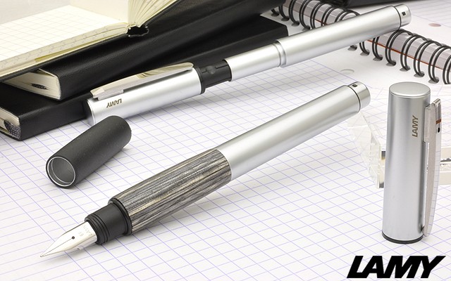 LAMY accent 万年筆 ラミー 名入れ アクセント AL ウッド調グリップ