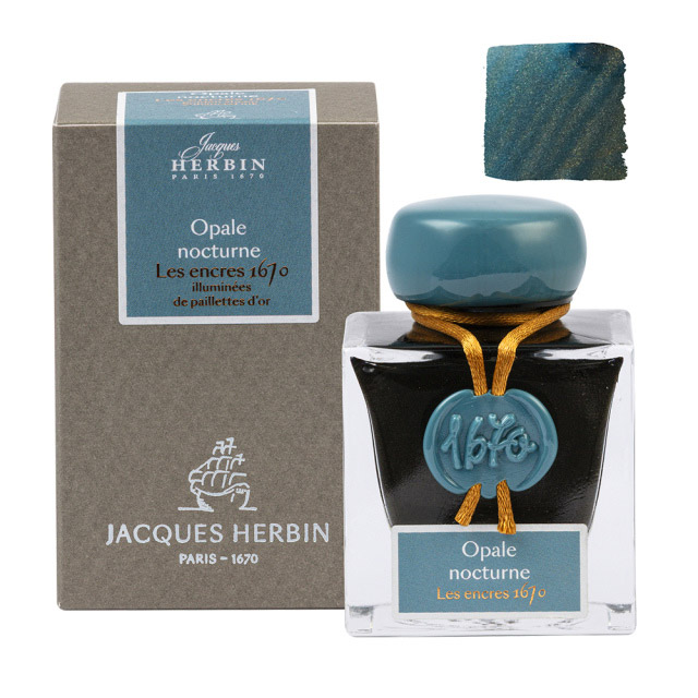 エルバン（HERBIN） ボトルインク アニバーサリーインク 1670 50ml 金