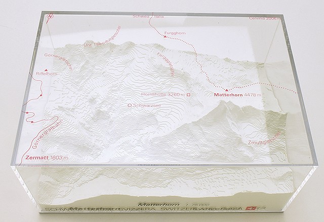 マッターホルン スイス製精密山岳模型 レリオラマ 4100 通販