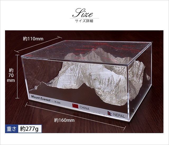 レリオラマ　エベレスト　スイス製精密山岳模型 楽天市場】即日発送 レリオラマ エベレスト スイス製精密山岳