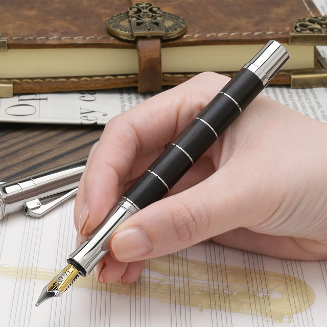ファーバーカステル 万年筆 クラシック アネロ グラナディラ FABER