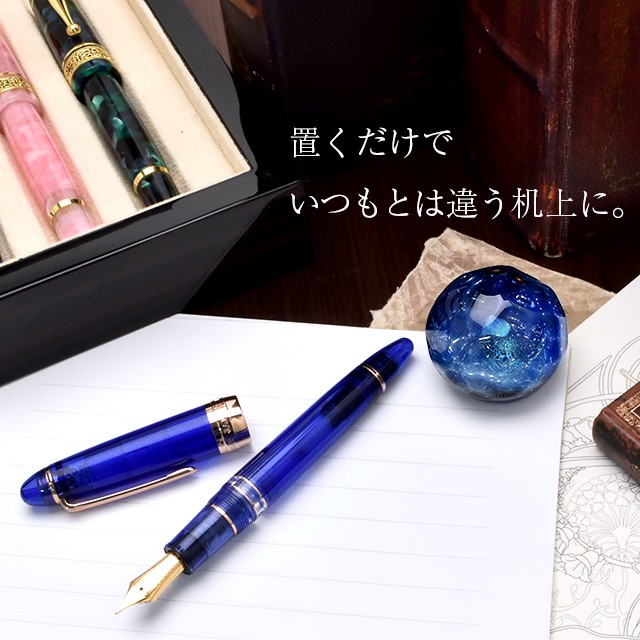 Pent〈ペント〉by GlassPlanet ペーパーウェイト 輝く星の揺らめき