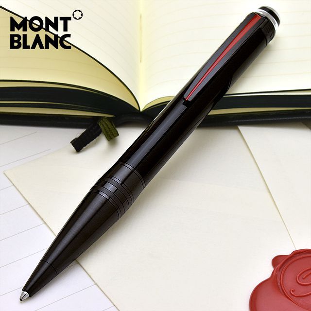 モンブラン MONTBLANC 万年筆とボールペンセット ピアノ柄 高級品