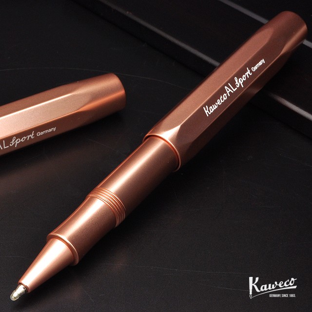 Kaweco（カヴェコ） ローラーボール 名入れ ALスポーツ ALRB-RG ローズ