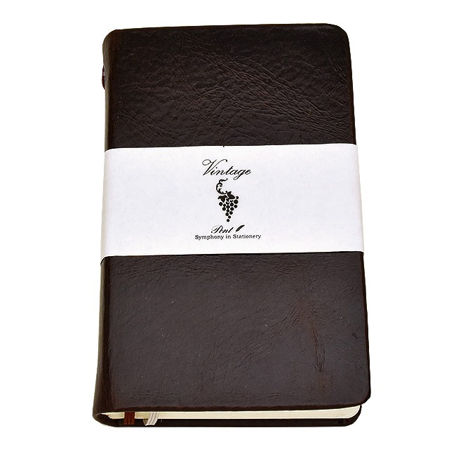 ノート 本革手帳 Pent デザイン・ワイ ハンドメイド ヴィンテージ