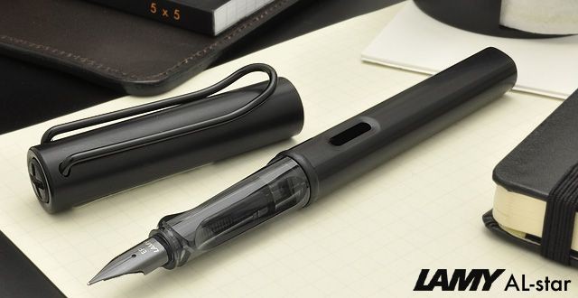 LAMY 万年筆 ラミー 名入れ アルスター オールブラック L71