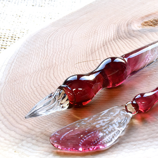 ガラスペン 日本製 Pent ペント 硝子工房YUKI ふわり はなしらべ