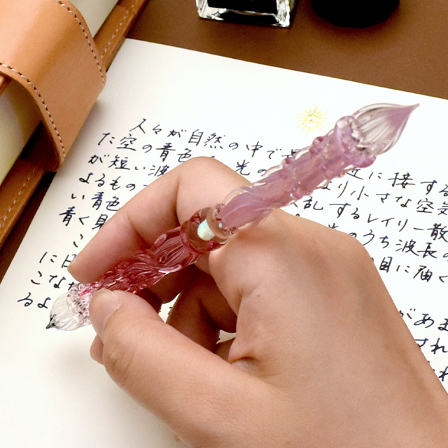 ガラスペン パラグラス 2way glass pen フェアリーピンク