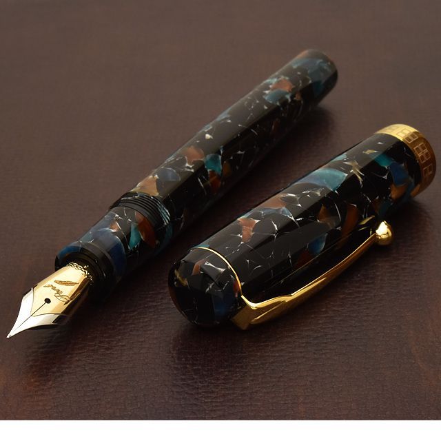 大西製作所 万年筆 Pent ペント アクリル 14金バイカラーペン先