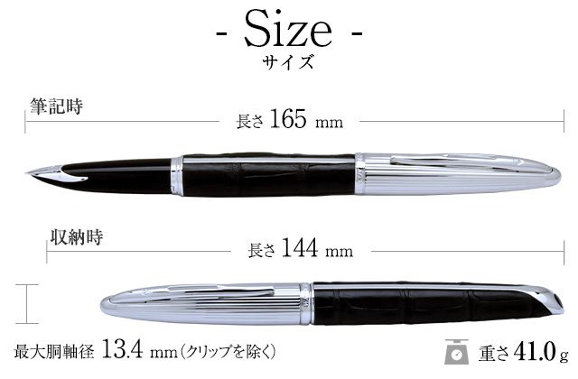 WATERMAN（ウォーターマン） 万年筆 カレン アリゲーターST リミテッド
