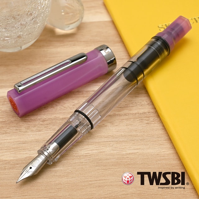 TWSBI（ツイスビー）限定品 万年筆 ECO（エコ） グローパープル