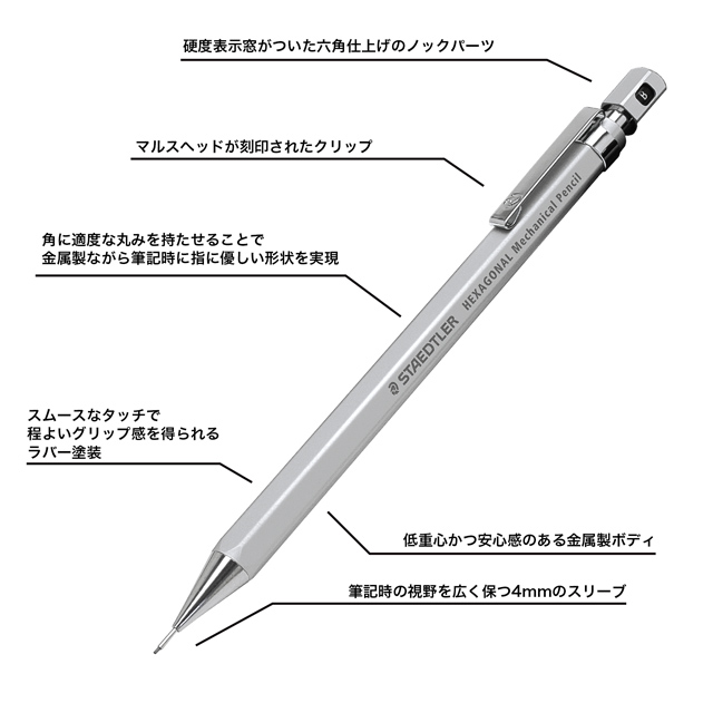 シャーペン　美品‼️　カヴェコ　ステッドラー　ロットリング500 s20 ロットリング シャーペン 0.5mm メカニカルペンシル