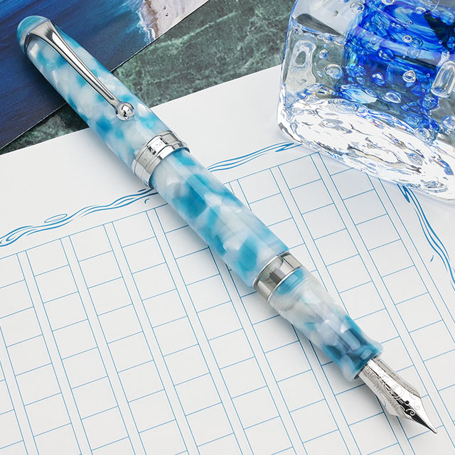 アウロラ（AURORA） 万年筆 限定品 Viaggio Segreto オルティジア 高級