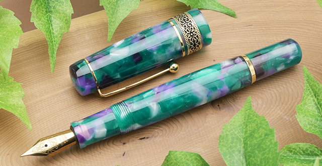 万年筆 インク ボトルインク ペント Pent シンフォニー 青緑に澄む日の