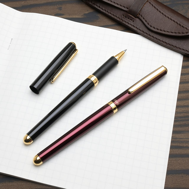 No.305　カスタムボールペン CYLINTボールペン マットブラックステンレス – セーラーショップ