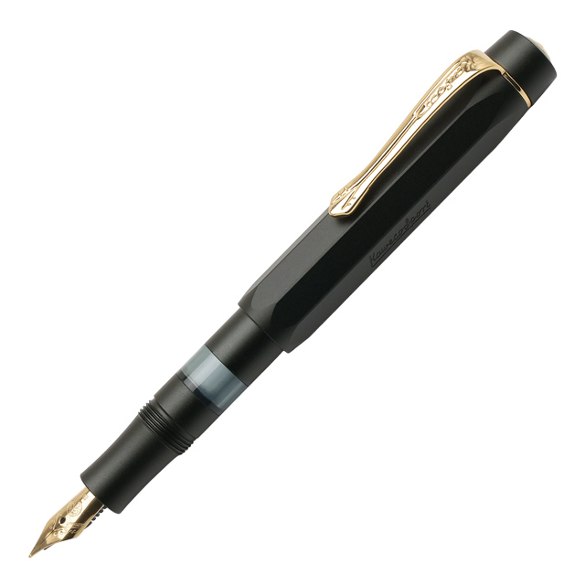 Kaweco AL Sport ブラック万年筆　ストーンウォッシュ加工 KAWECO 万年筆 カヴェコ 万年筆 ALスポーツ ストーンウォッシュ ALFP
