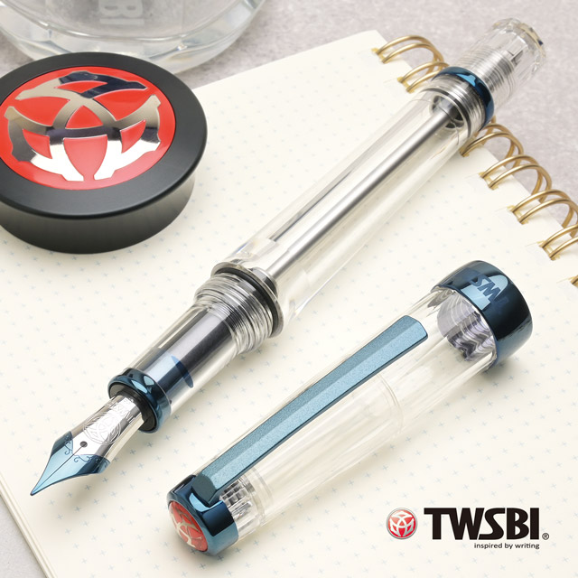 TWSBI（ツイスビー） 万年筆 バキューム 700R カイヤナイトブルー あす