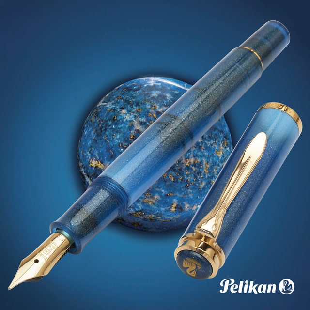 Pelikan（ペリカン） 万年筆 クラシック M200 ゴールデンラピス 特別