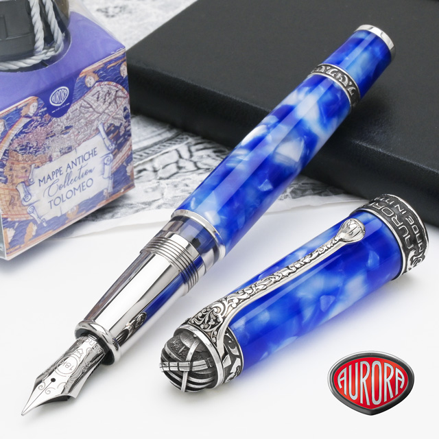 アルファ（アウロラ） 万年筆 アウロラ 限定品 マッパ・アンティーカ