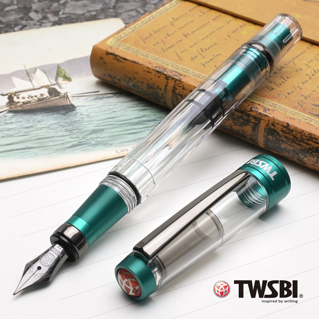 TWSBI（ツイスビー） 万年筆 ダイヤモンド580 ALR カリビアン あすつく