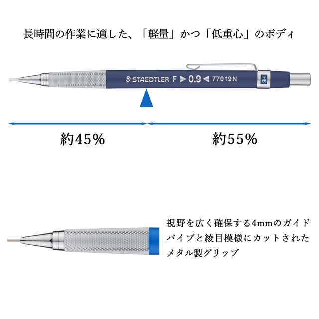 ステッドラー（STAEDTLER） 製図用シャーペン 770シリーズ ペンシル