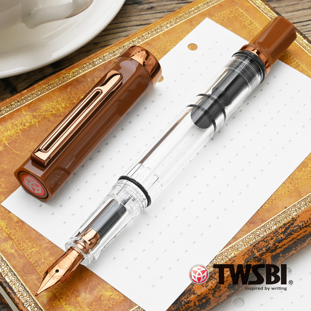 TWSBI（ツイスビー） 万年筆 ECO エスプレッソ with ブロンズ エコ