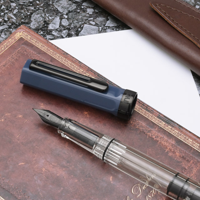 TWSBI（ツイスビー） 万年筆 エコ ECO スレートブルー with Onyx TWSBI