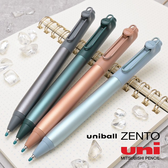 uniball ZENTO 水性ボールペン 三菱鉛筆 フローモデル ギフト