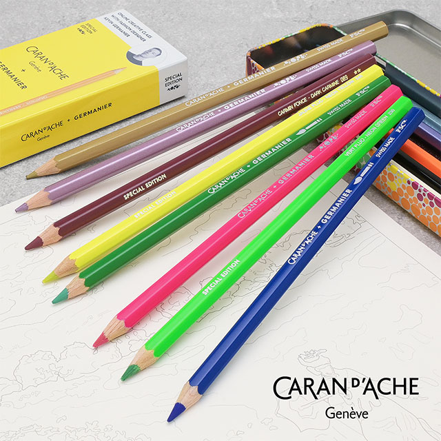 CARAN d'ACHE（カランダッシュ） 色鉛筆 ジェルマニエ スペシャル