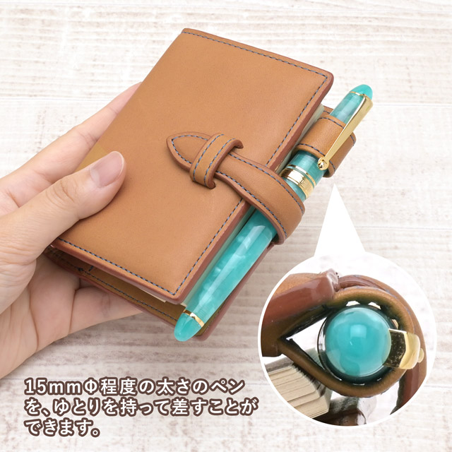 ASHFORD（アシュフォード） システム手帳 M5 5穴 フィーカ MICRO5 17mm