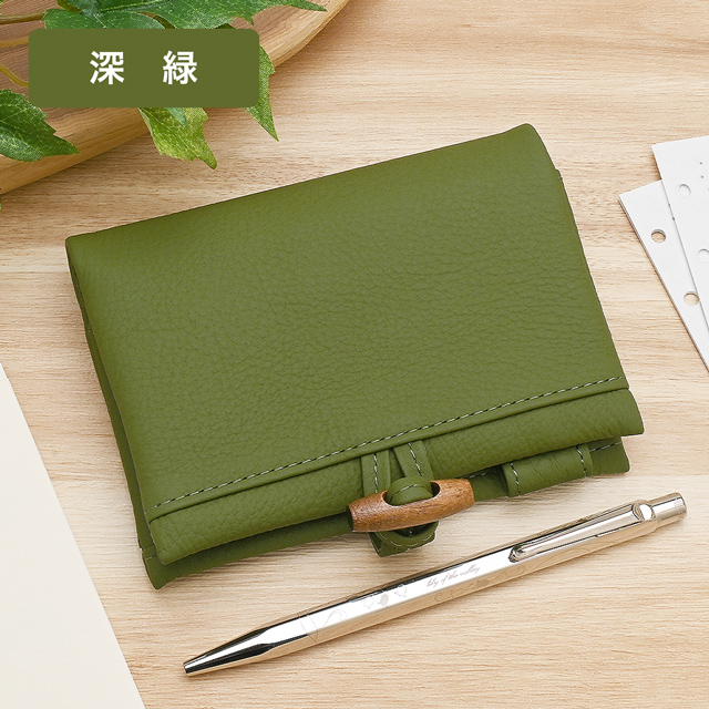 ASHFORD（アシュフォード） システム手帳 M5 牛革 抹茶 MICRO5 13mm