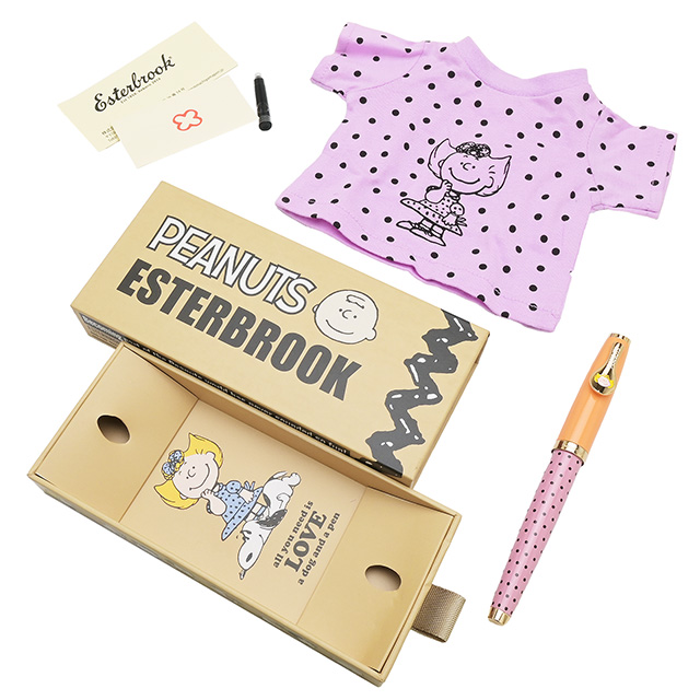 万年筆 スヌーピー エスターブルック ピーナッツ75thシリーズ