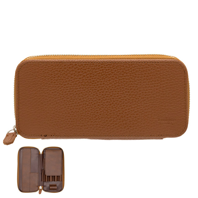 LUDDITE（ラダイト） ラウンドジップペンケース 革 筆箱