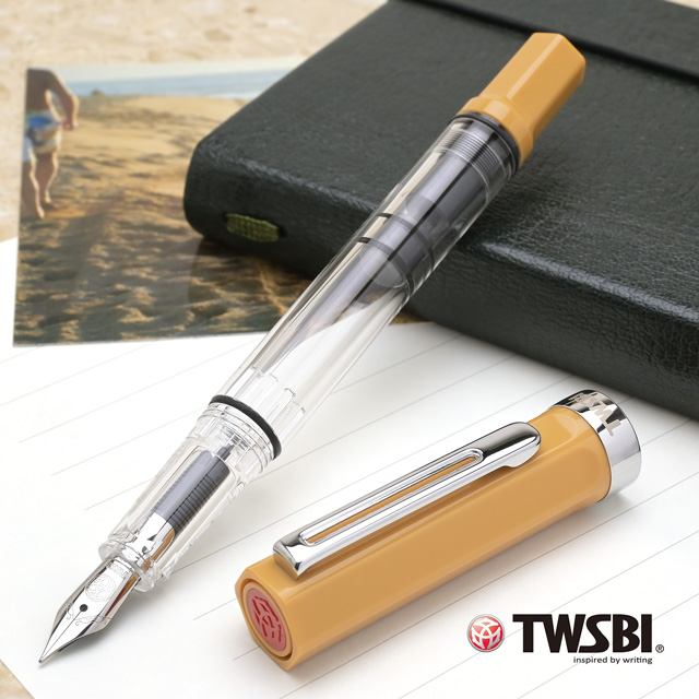 TWSBI（ツイスビー） 万年筆 ECO バハマイエロー EF F M B STUB1.1