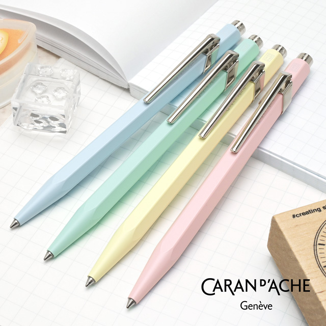 849 ボールペン カランダッシュ パステル 名入れ CARAN D'ACHE