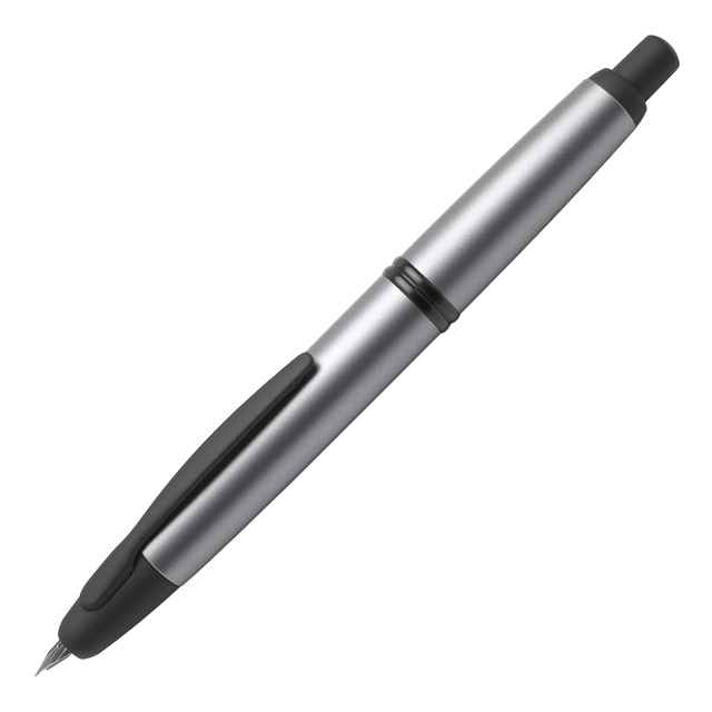 パイロット キャップレス sesenta(セセンタ) グレー 万年筆 キャップレス 万年筆 パイロット 名入れ 特殊合金ペン先 PILOT