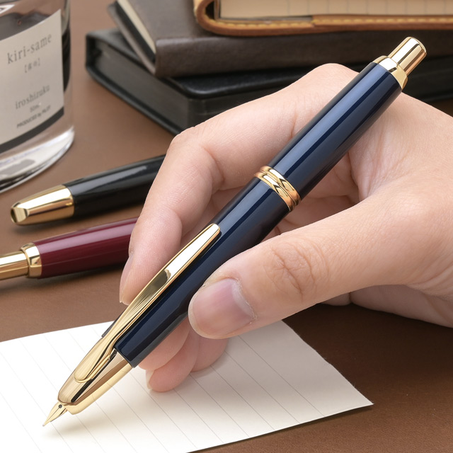 パイロット　53R 金キャップ　万年筆　53RT キャップレス 万年筆 パイロット 名入れ 金ペン先 PILOT プレゼント