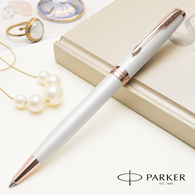 ソネット ボールペン 名入れ パーカー パールPGT 限定品 PARKER
