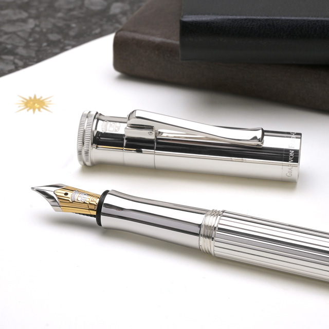 ファーバーカステル 万年筆 クラシック コレクション スターリング