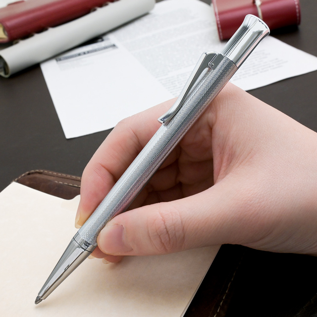 ファーバーカステル ボールペン ギロシェ ロジウム 146534 FABER