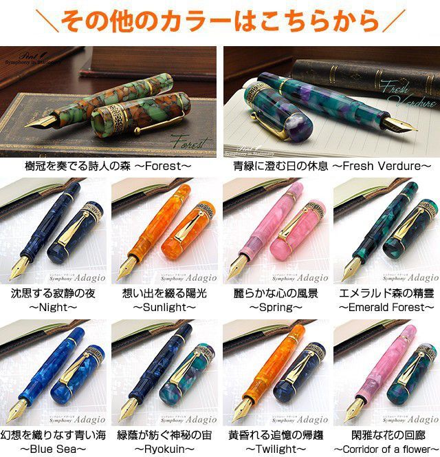 万年筆 名入れ プレゼント ギフト Pent ペント シンフォニー