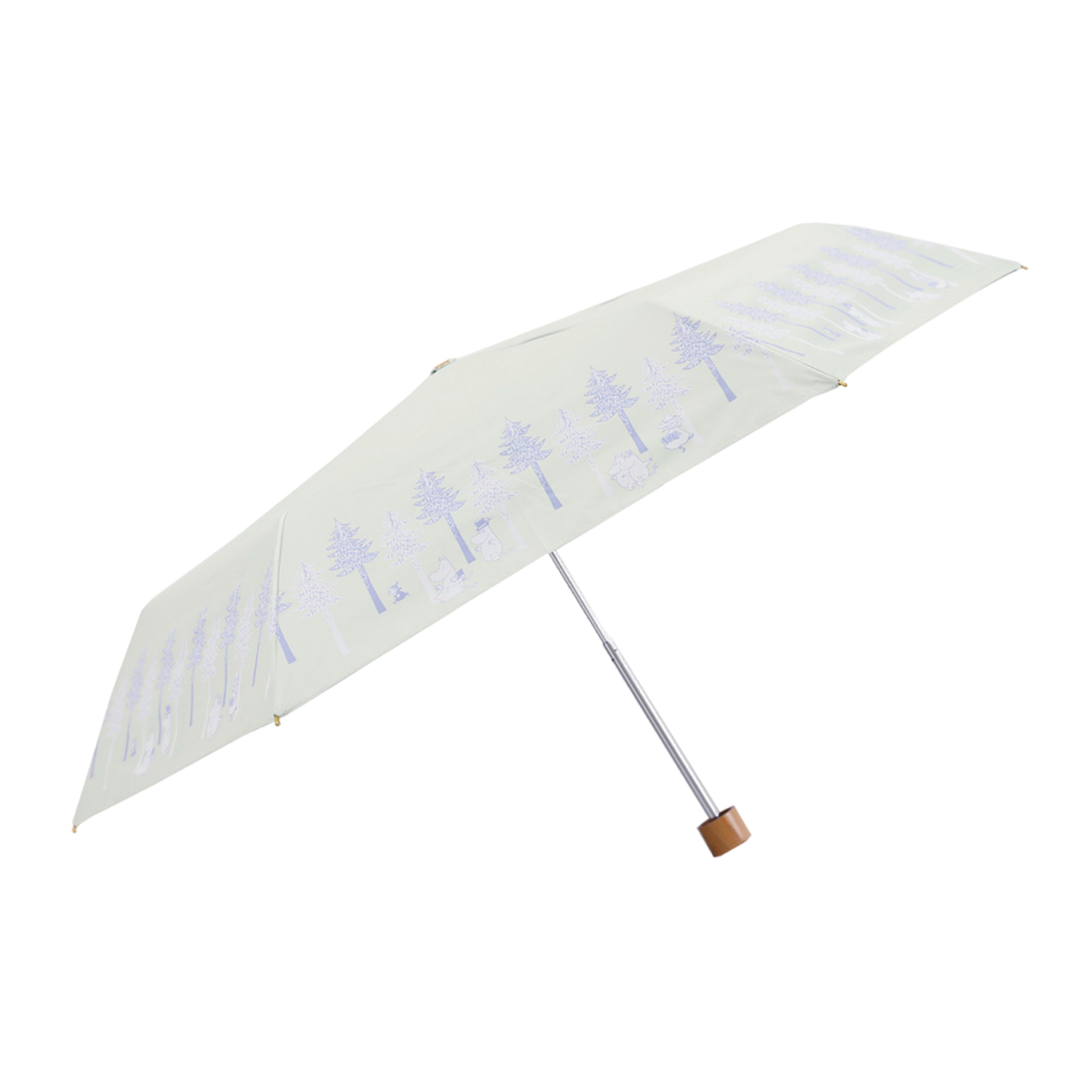 ムーミン  日傘 折りたたみ 軽量 晴雨兼用 雨傘 レディース 50cm 遮光 遮熱 紫外線対策 撥...