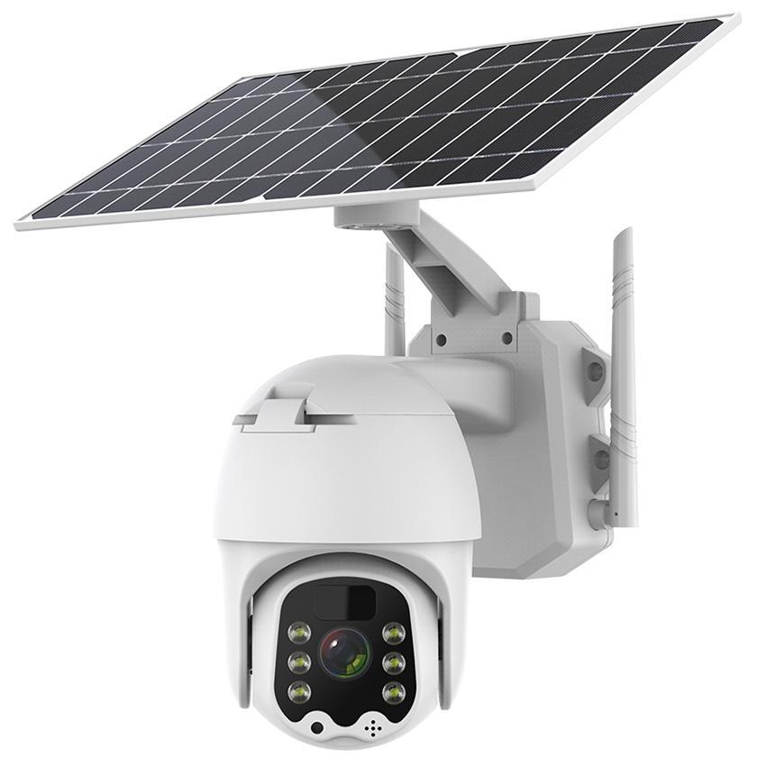 防犯カメラ 屋外 500万画素 家庭用 監視カメラ wifi ソーラー 電源不要