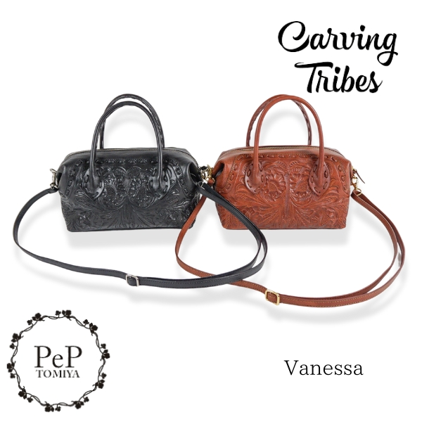 期間限定10%OFF Vanessa バネッサ 全2色 カービングトライブス Carving