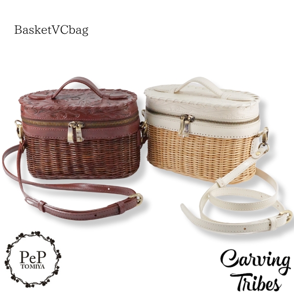 期間限定10%OFF BasketVCbag バスケットVCバッグ 全2色 カービング