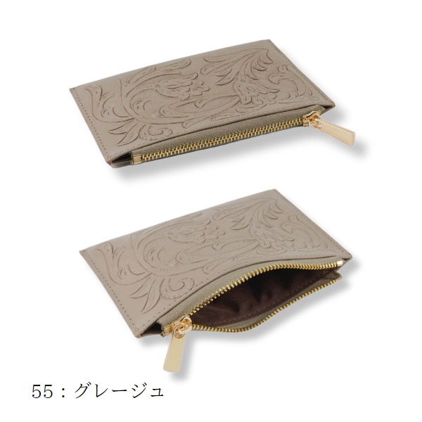 期間限定10%OFF Card case Wallet カードケースウォレット カービング